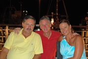 At Hotel Marina, Island Krk, Croatia, with owner Pavol Miskov and Iveta.
