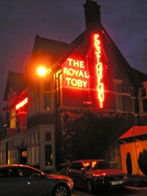 The Royal Toby at Castleton...